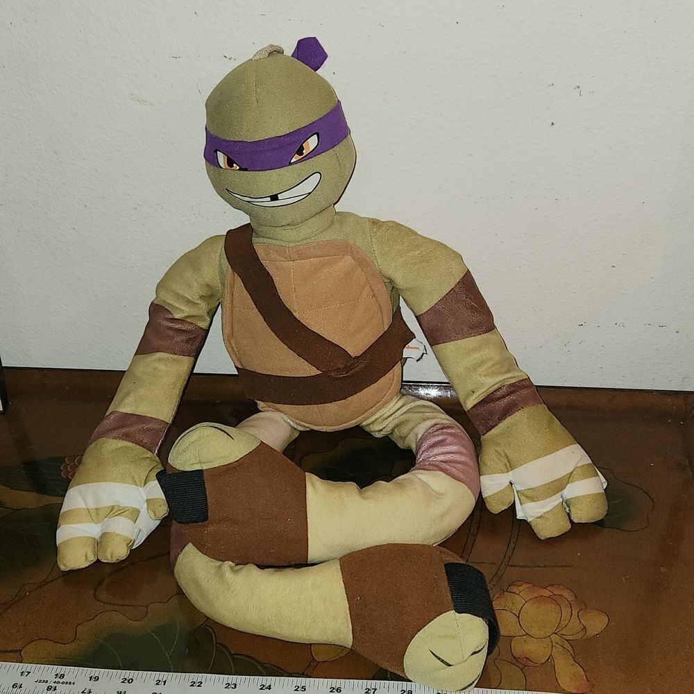 Stretchkins Teenage Mutant Ninja Turtle Donatello 31" Plush
